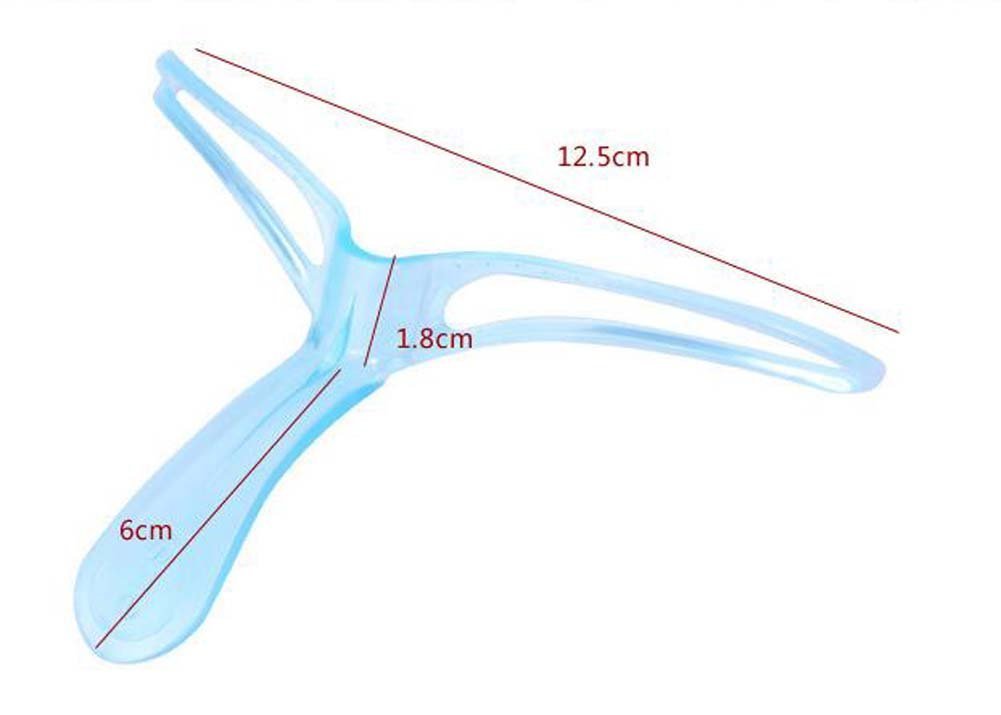 Elandy 2 PCS Eyebrow Drawing Template-Plastic Eyebrow Shaping Tools Eyebrow Makeup Grooming Templates DIY Beauty Accessories(Color Random)