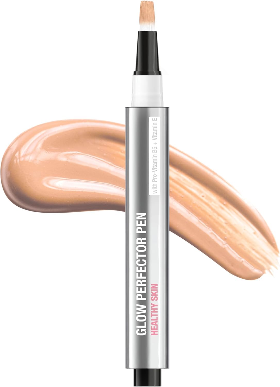 Neutrogena Healthy Skin Glow Perfector Pen, Lightweight Brightening Concealer Pen with Pro-Vitamin B5 & Vitamin E to Brighten Darkness & Dullness for a Natural, Radiant Highlight, Fair, .1 oz