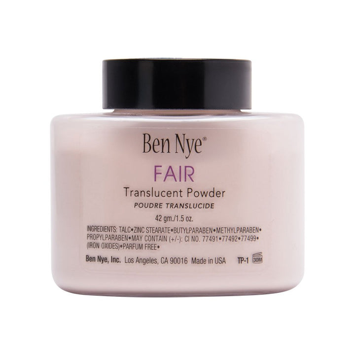 Translucent Powder Shaker Bottles 1.75oz Ben Nye Fair