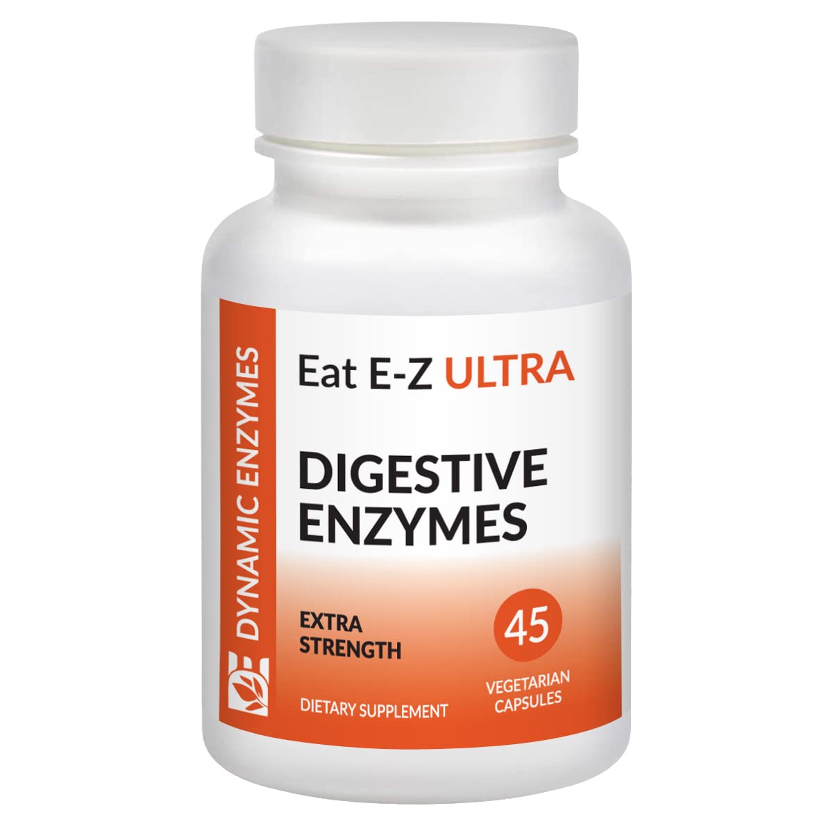 Eat E-Z Ultra Digestive Enzymes for Gut Health; Anti-Bloating; Digestive Enzyme for Immune Support | 45 Count