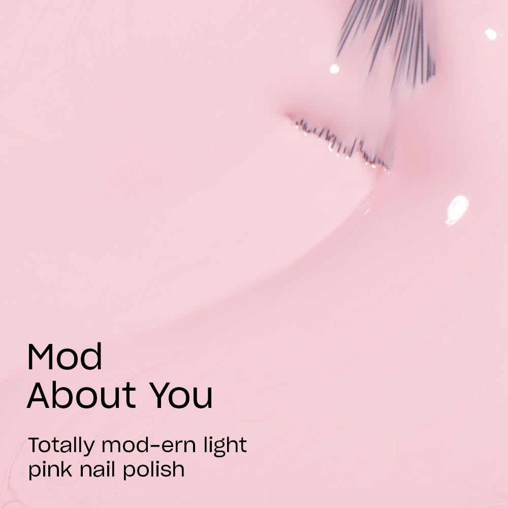 O.P.I Nail Lacquer | Mod About You (Pink) | 15 ml | Long-Lasting, Glossy Nail Polish | Fast Drying, Chip Resistant