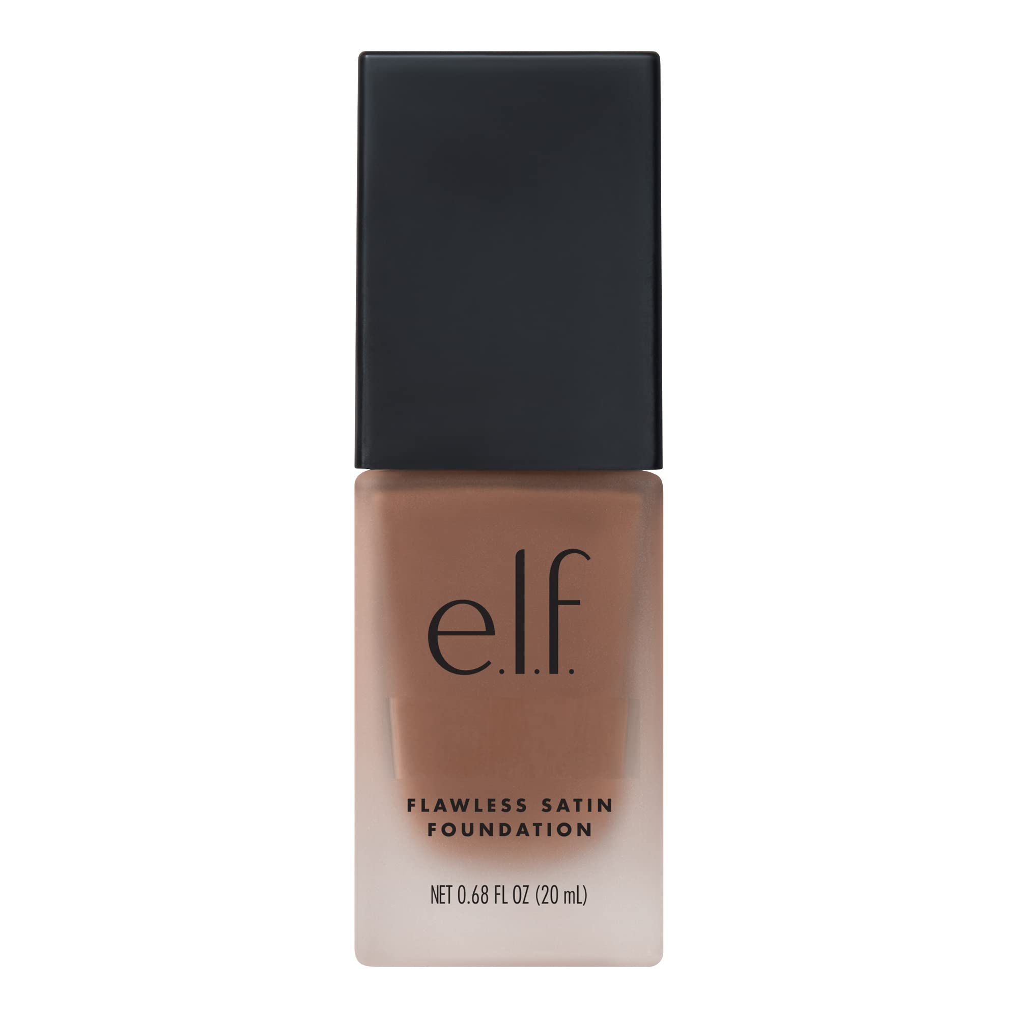 e.l.f. Flawless Finish Foundation, Lightweight & Medium Coverage, Semi-Matte Finish, Sienna, 0.68 Fl Oz (20mL)