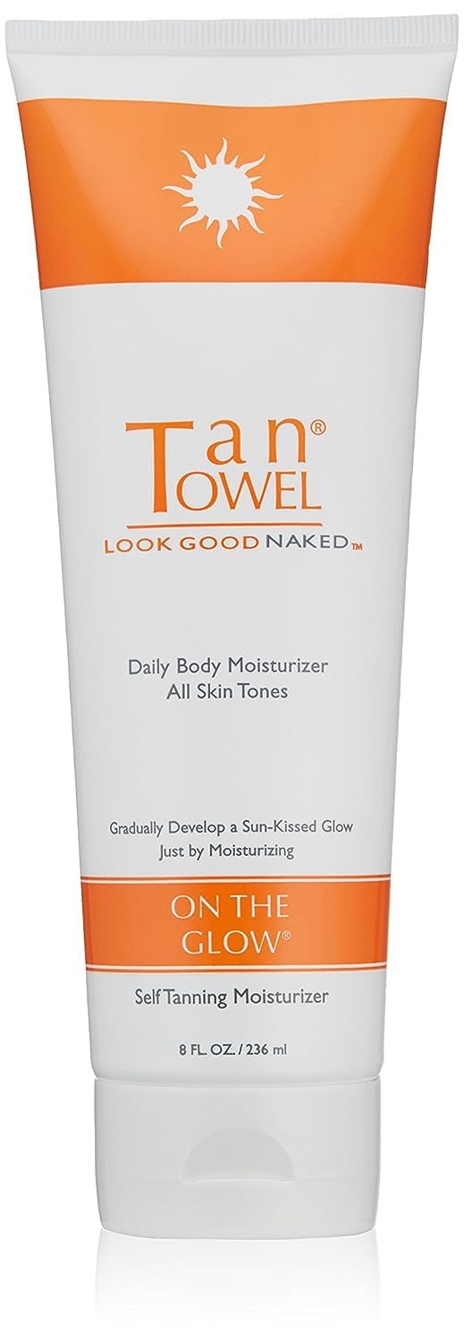 Tan Towel On The Glow Body Self Tanning Moisturizer