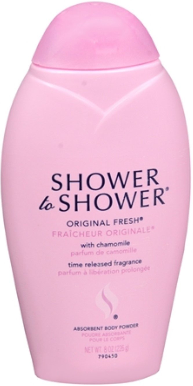 Shower To Shower Absorbent Body Powder, Original Fresh 8 Oz by Bausch And Lomb
