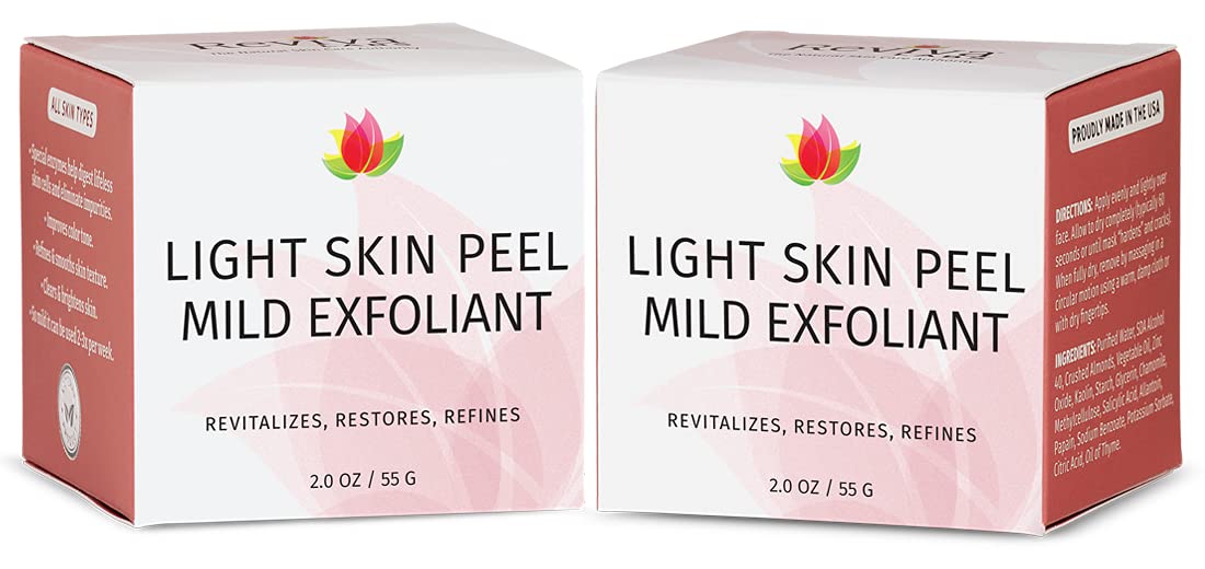 Reviva Labs Light Skin Peel, Non-Chemical, 1.5-Ounces (Pack of 2)