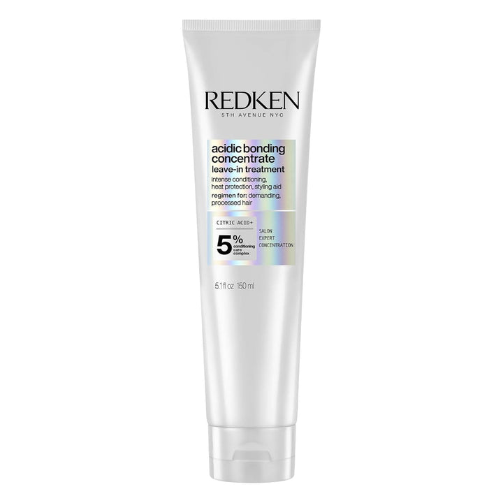 Redken Leave In Conditioner for Damaged Hair Repair | Acidic Perfecting Concentrate | For All Hair Types | Leave In Treatment | 5 Fl Ounce