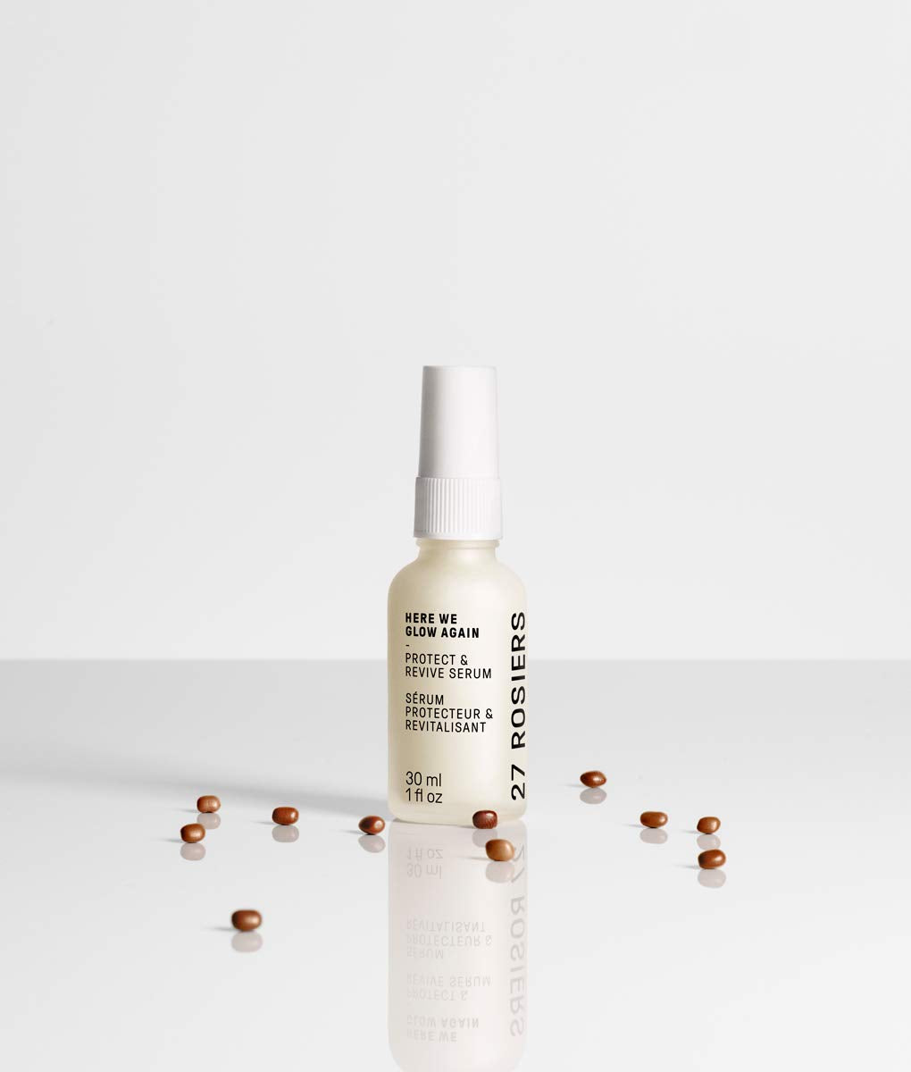 27 Rosiers - Protect & Revive Natural Face Serum | Here We Glow Again (1 fl oz | 30 ml)
