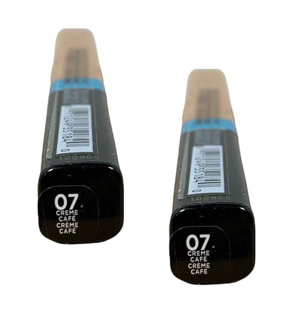 Pack of 2 L'Oreal Paris Infallible Pro-Glow Concealer, Creme Cafe # 07