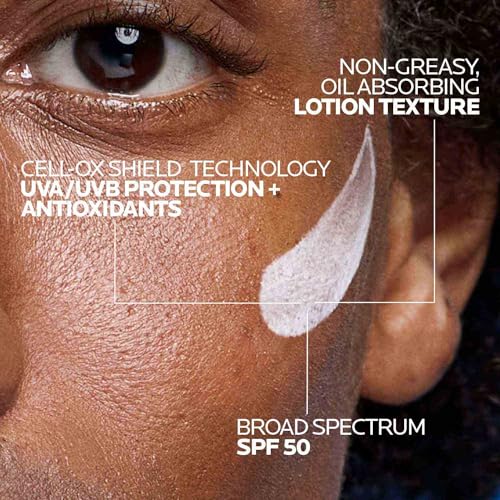 La Roche Posay Anthelios UV Hydra Sunscreen SPF 50, Daily Hydrating Sunscreen for Face with Hyaluronic Acid and Vitamin E, Broad Spectrum Invisible SPF Protection, Anti Aging, Fragrance Free