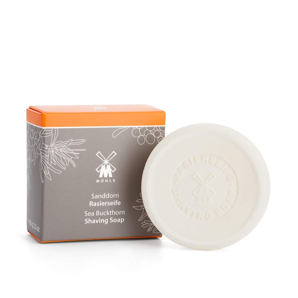 MÃƒÂƒÃ…Â“HLE Sea Buckthorn Hard Shaving Soap 65g by MÃƒ¼hle