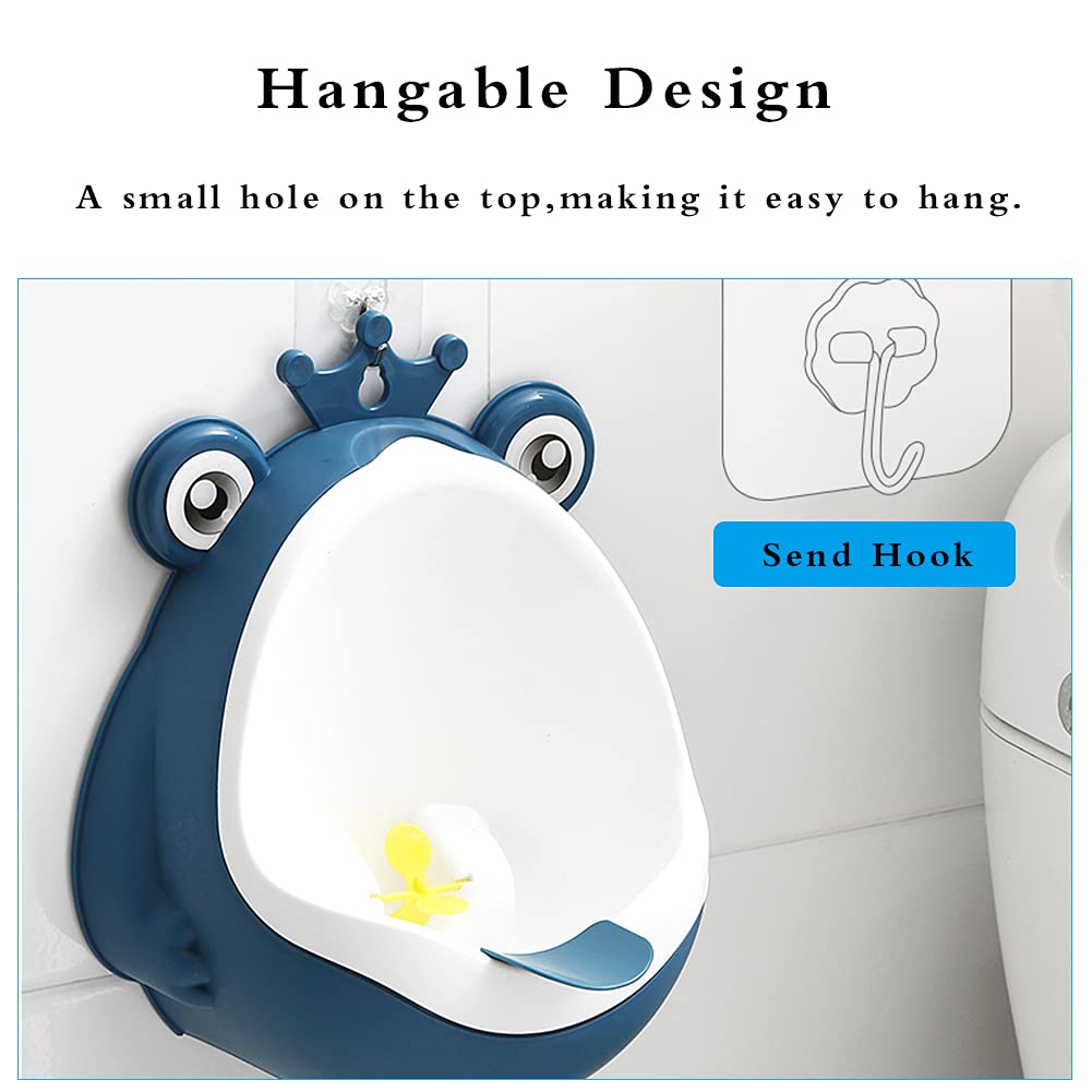 Frog Pee Training,Potty Training Urinal Children's Urinal Kids Toilet Child Standing Urinal Wall-Mounted Toilet for Boy