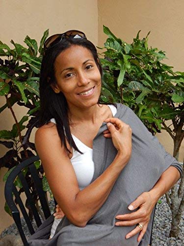 Nursing Scarf for Breastfeeding | Infinity Nursing Cover Hides Back for Privacy
