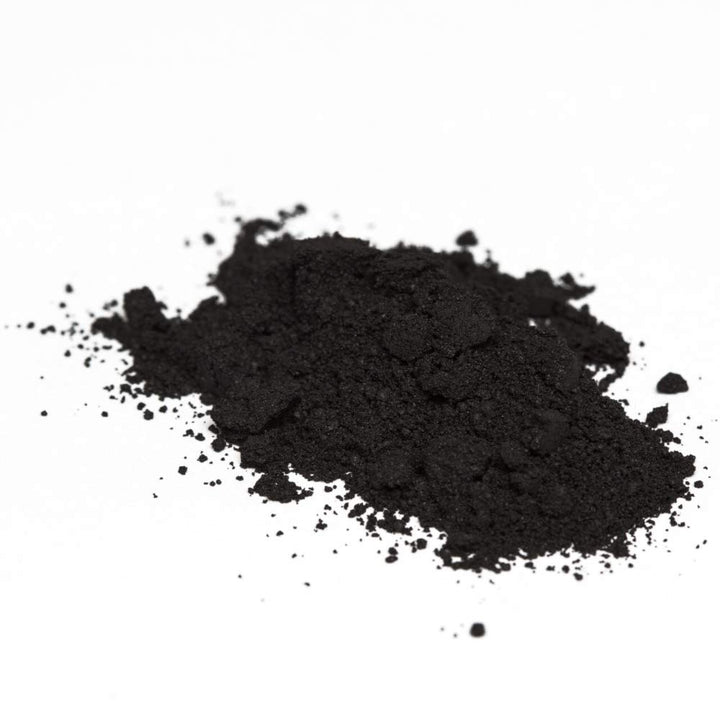 Pure Mineral Shades Black: Root Touch Up Powder, All-Natural Luxury Root Concealer With Brush, Crushed Minerals, Fast And Easy Total Grey Hair Cover Up For Dark, Brown And Blonde Hair.32 Ounce (Blac
