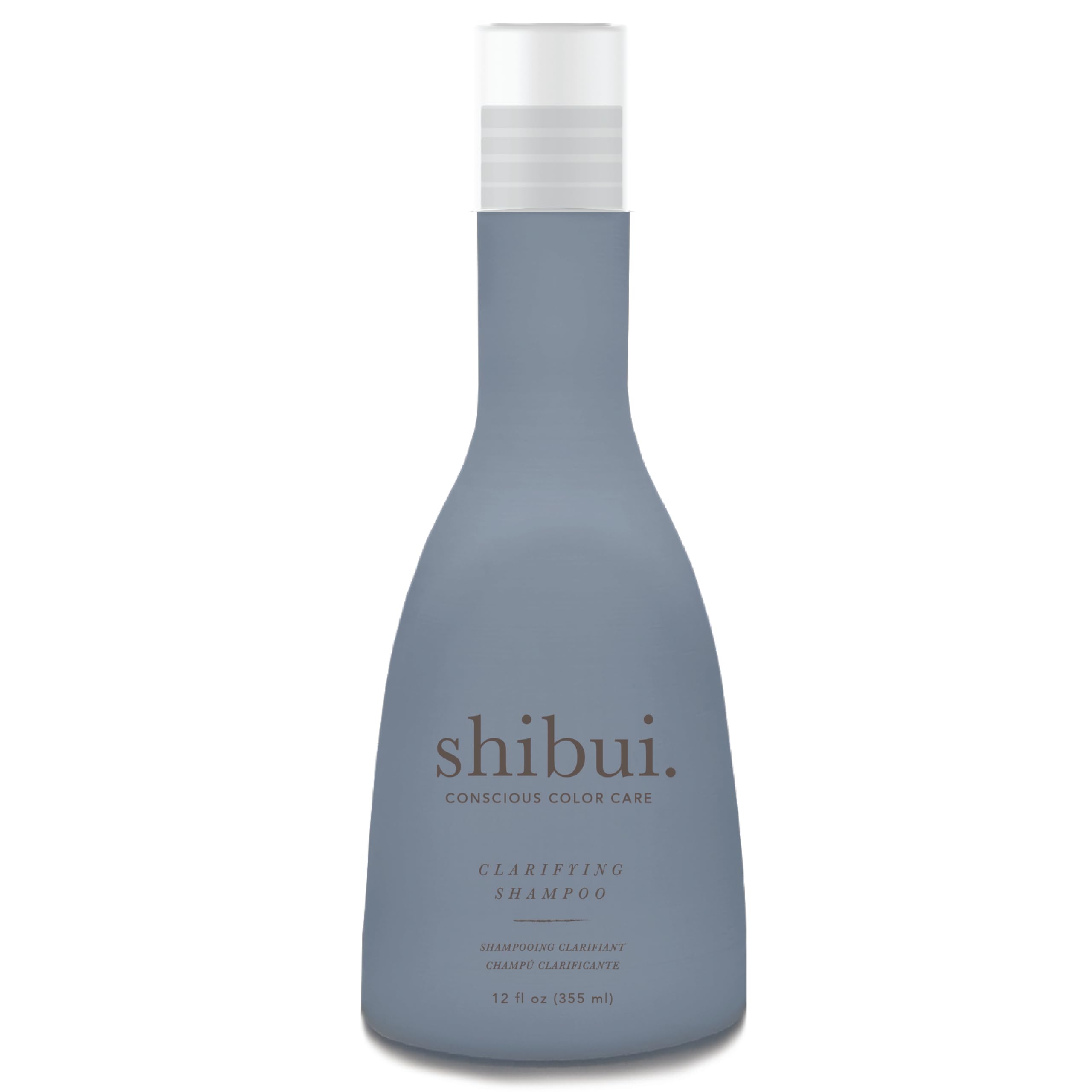 SHIBUI Clarifying Shampoo, Deeply Cleanses, Purifies & Enhances Shine, Color-Safe & Silicone-Free, 12 Fl Oz
