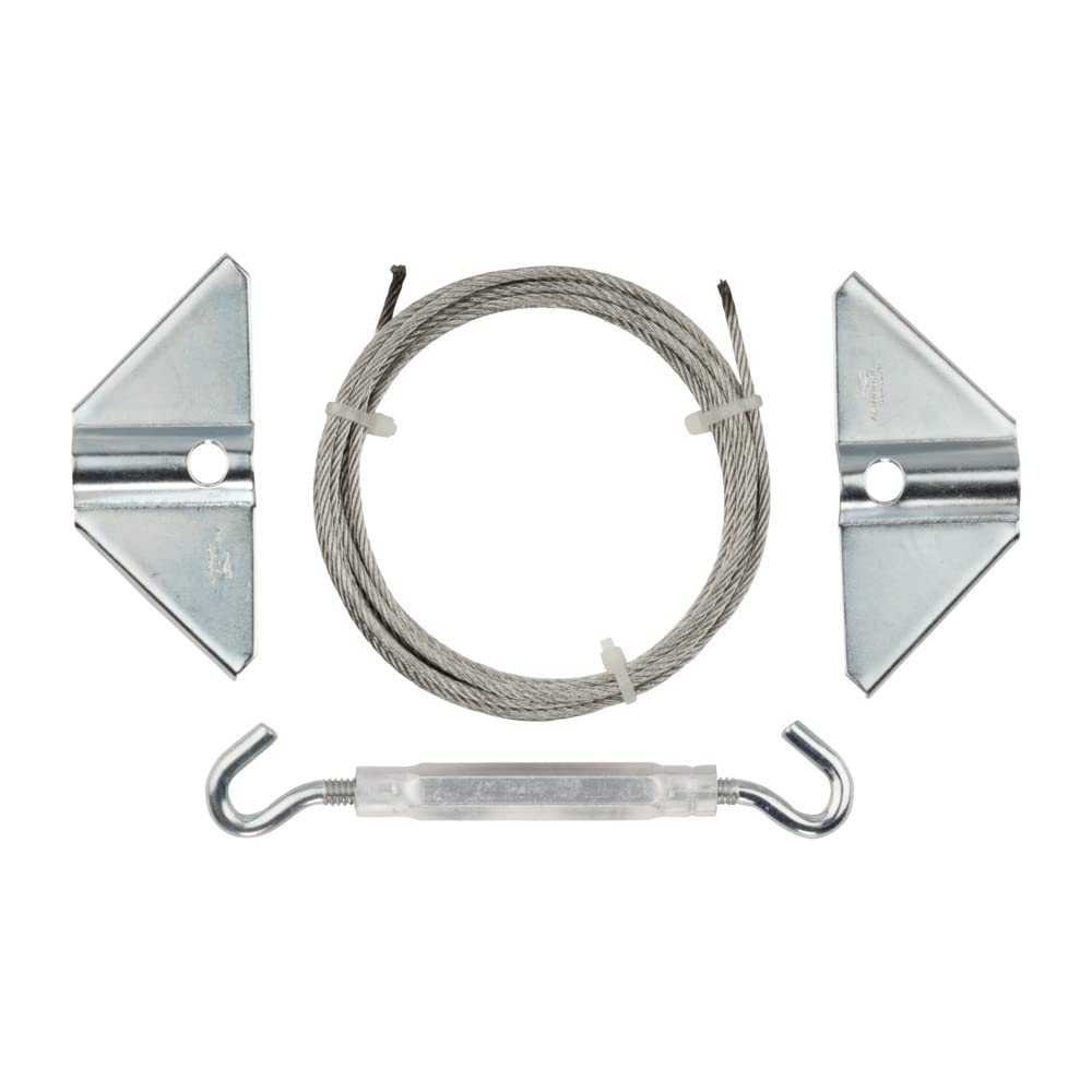 National Hardware N192-211 Anti-Sag Gate Kit, For Exterior Use, Coated with WeatherGuard Protection, Zinc-Plated