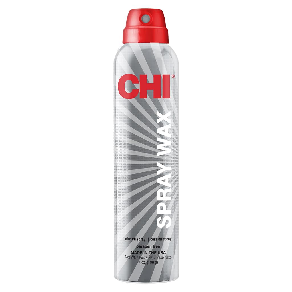 CHI Spray Wax, Hair Spray For Creating Textured Looks That Last, Leaves A Touchable Finish, Sulfate, Paraben & Cruelty-Free, 7 Oz