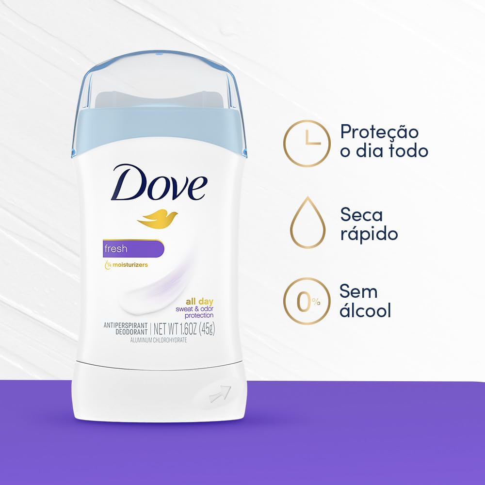 Dove Anti-Perspirant Deodorant Invisible Solid Fresh - 1.6 Oz