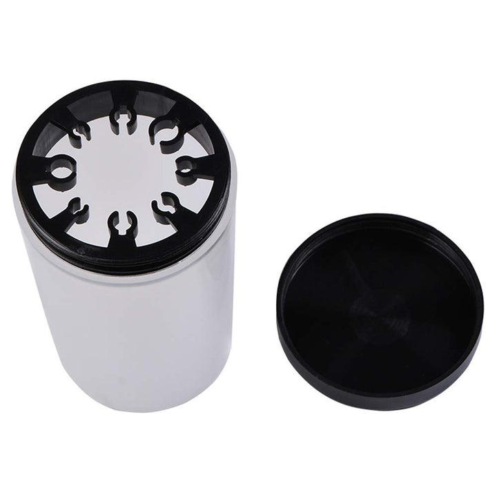 2 Pcs Nail Art Brush Pen Holder Immersion Makeup Brush Nail Art Brush Cleaner Cup Container