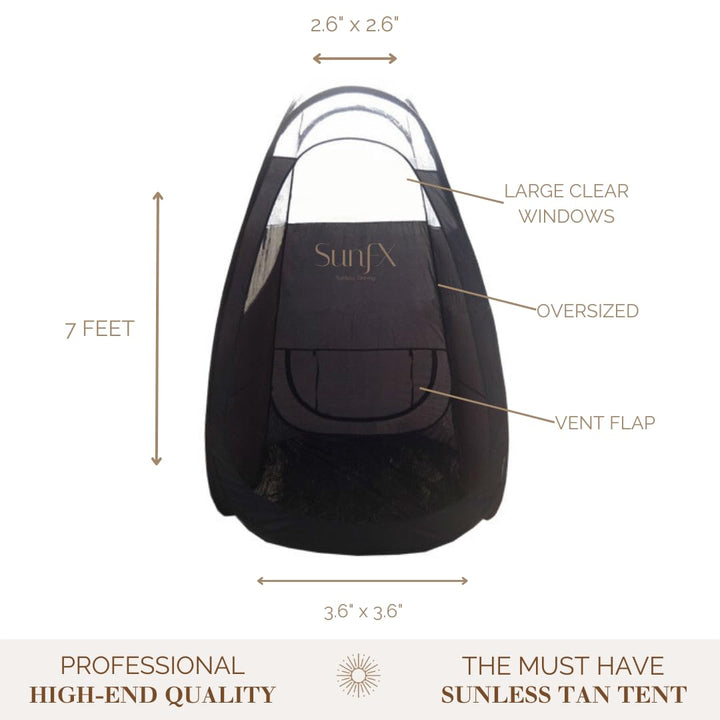 SunFX Professional Spray Tanning Tent - With Nylon Carrying Bag