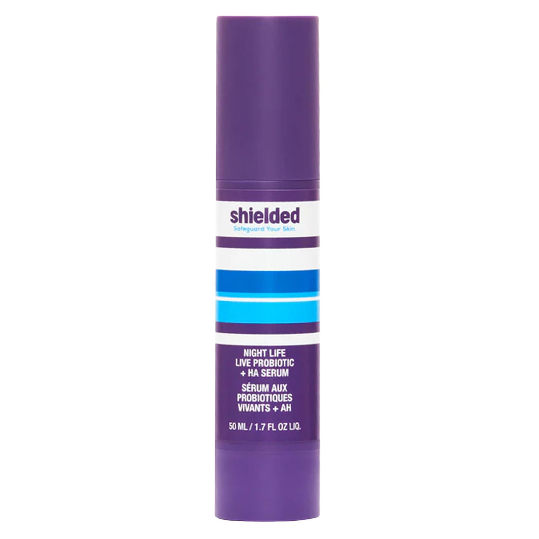 Shielded Beauty Night Life Live Probiotic + HA Serum Hydrating Skin-Renewing Night Serum with Probiotics & Hyaluronic Acid, 50ml