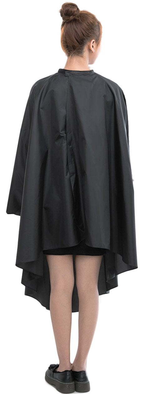 PERFEHAIR Salon Client Hair Cutting Cape Gown, Professional Barber Haircut Cape with Sleeves