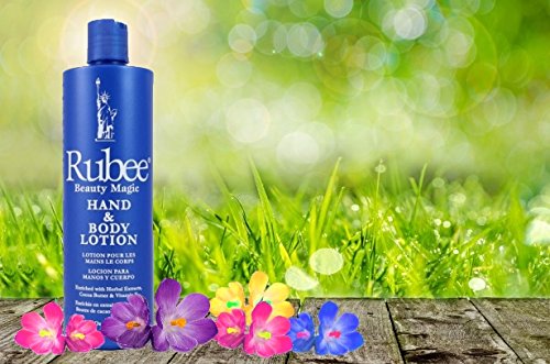 Rubee Hand & Body Lotion 16 Ounce (473ml) (2 Pack)