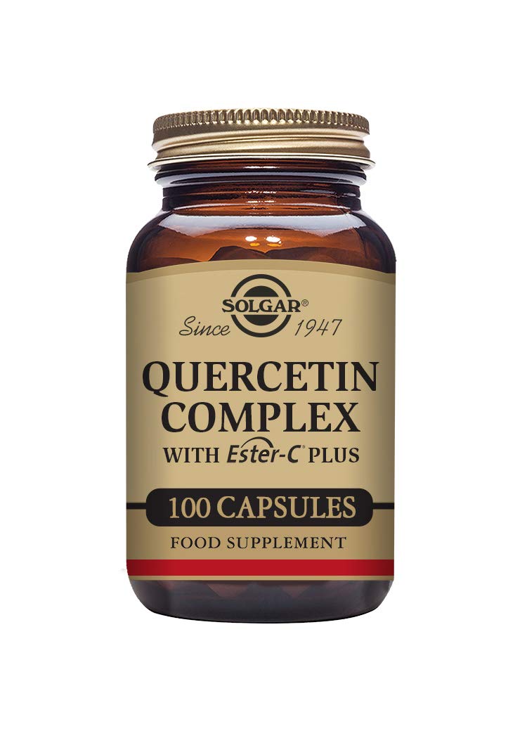 Solgar Quercetin Complex with Ester-C Plus, Unique Synergistic Formulat Immune Health Support, 100 Vegetable Capsules