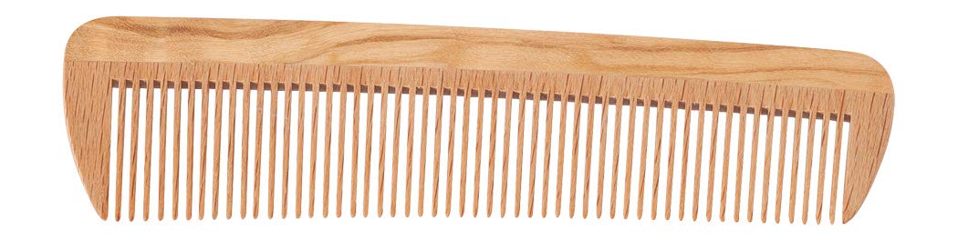 5-1/2-Inches, Oiled Beechwood/Olive Wood Pocket Comb : Bürstenhaus Redecker Oiled Beechwood/Olive Wood Pocket Comb, 5-1/2-Inches