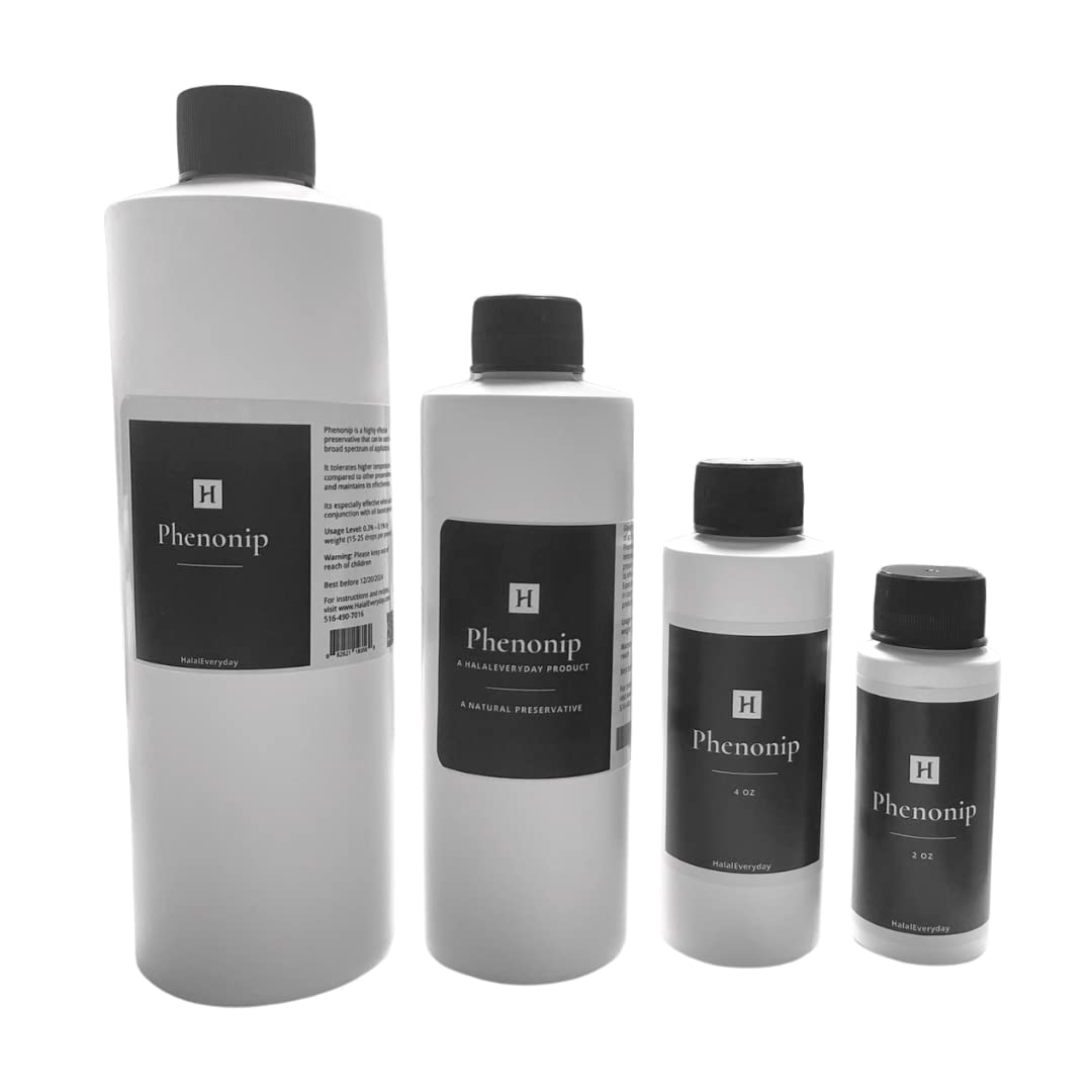 Phenonip Natural Preservative Used For Lotion, Cream, Lip Balm Or Body Butter 4 Oz