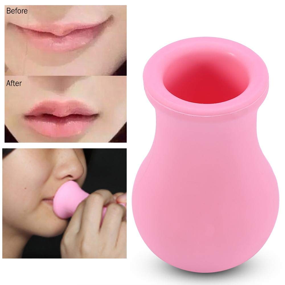 Lip Plumping Device, Soft Silicone Lips Enhancer Plumper Tool , Portable Lip Plumper Enhancer Device Makes Your Lip Looks More Full