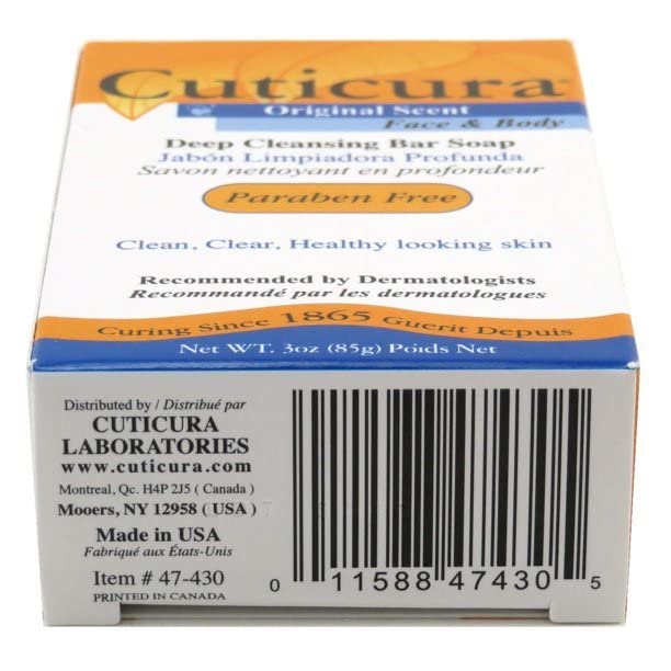 Cuticura Original Soap Bar 3oz Box (3 Pack)