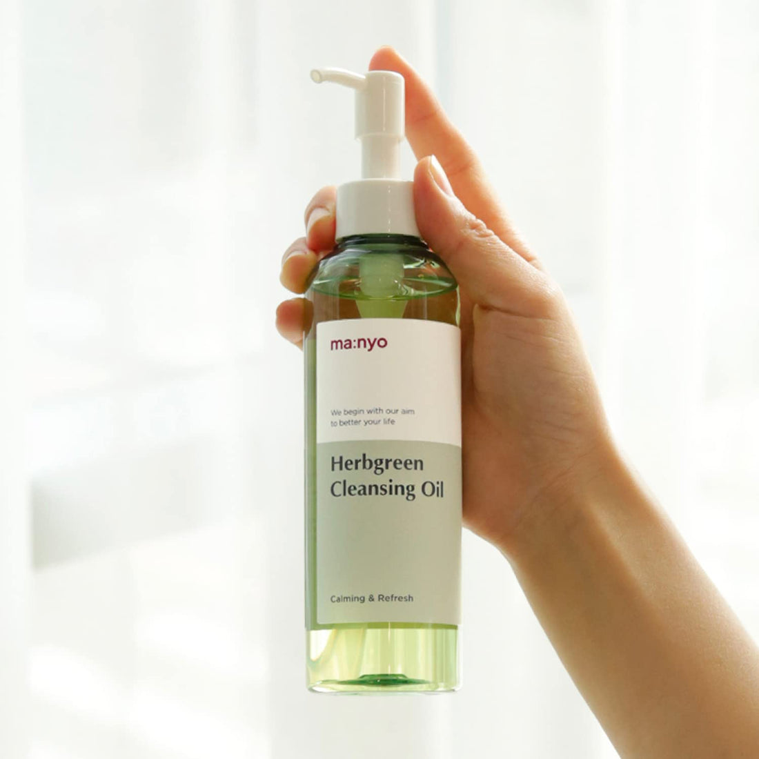Manyo Factory Herb Green Cleansing Oil, 6.7 Ounce