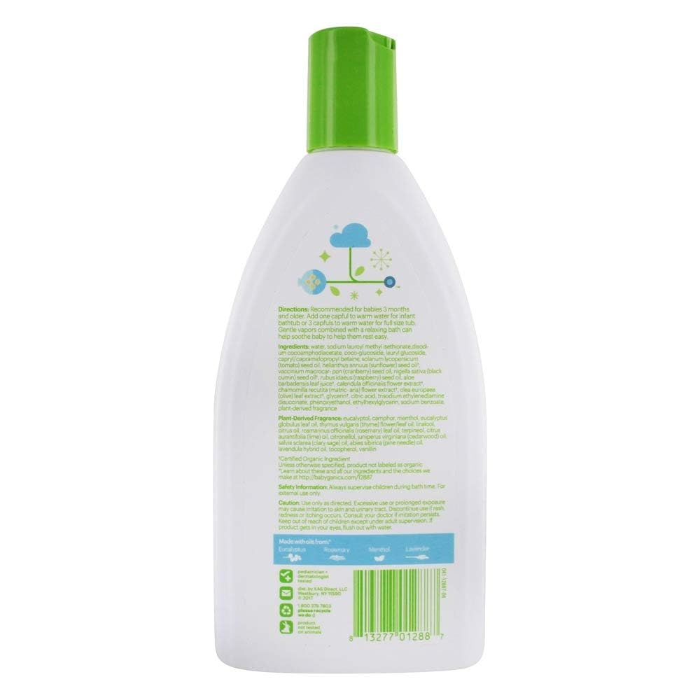 BabyGanics Vapor Bubble Bath -12oz