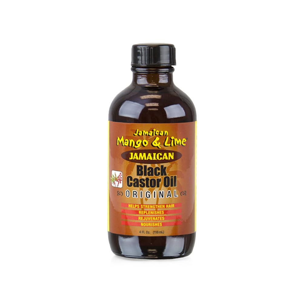 Jamaican Mango & Lime Black Castor Oil (Original) 4 Oz