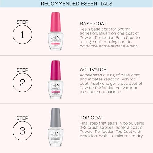 OPI Powder Perfection Bubble Bath | Sheer Nude Pink Crème Nail Dipping Powder | Acrylic Alternative