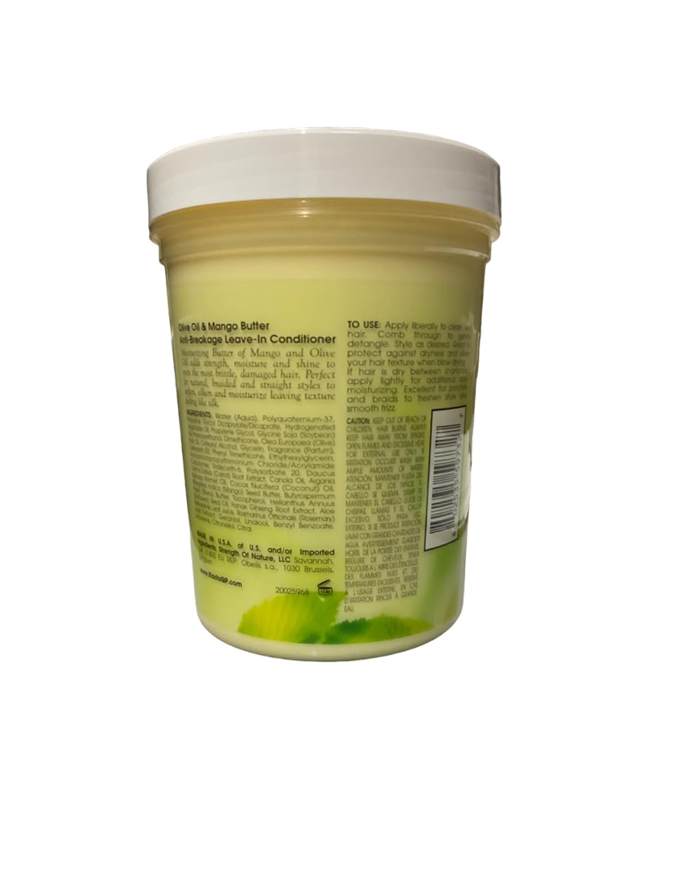 Qp Olive & Mango Butter Leave In Conditioner 40021394 59732 32oz
