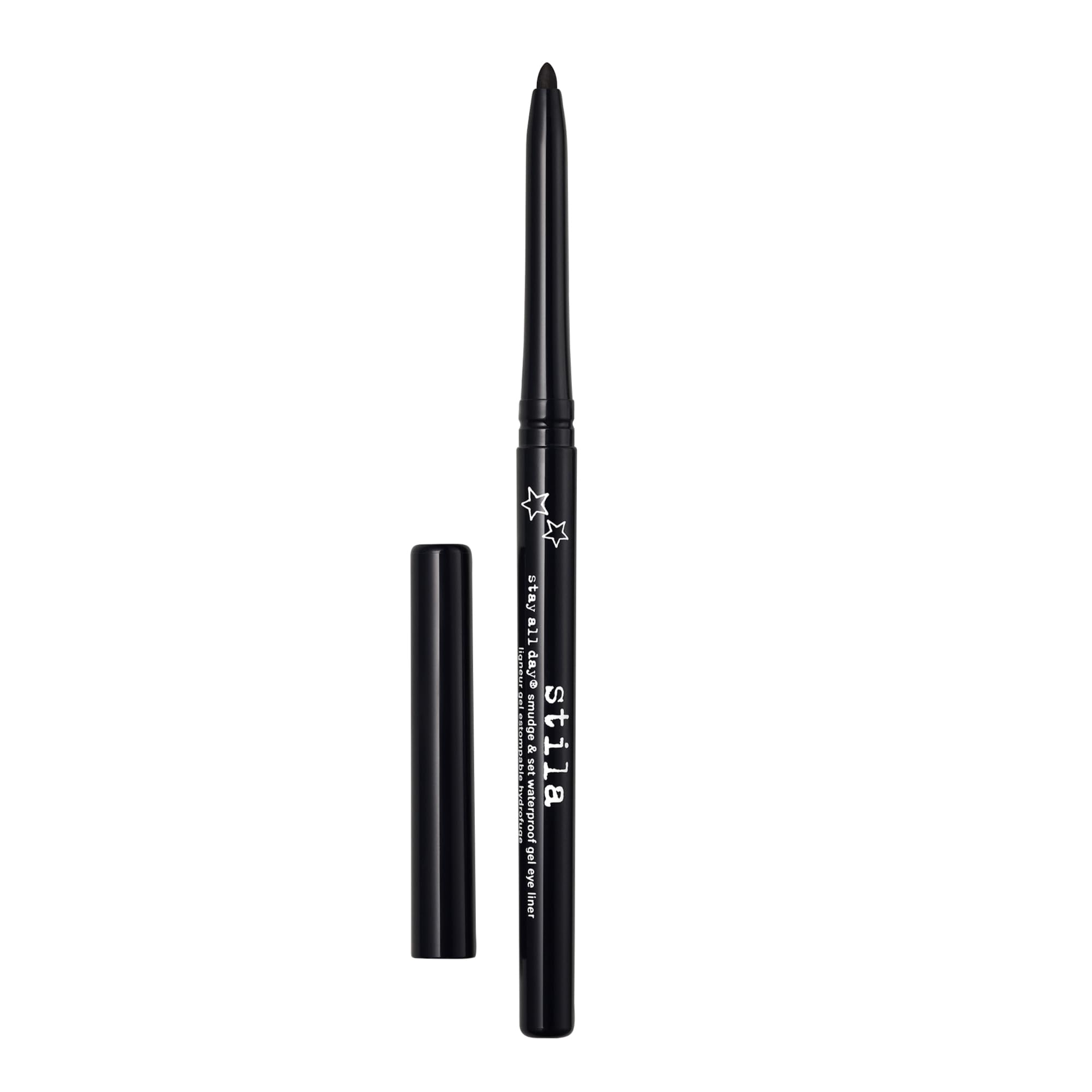 stila Stay All Day® Smudge & Set Waterproof Gel Eye Liner | Waterline-Safe, Long-Lasting Color Wear, Smooth Glide Eyeliner Pencil or Eyeshadow | Stingray Black