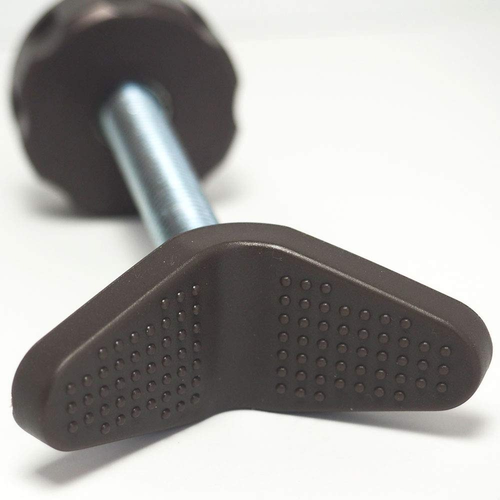 Baby Gate Guru Extra Long M10 (10mm) Stair Banister Adapter Y-Spindle Rods 2 Pack for Pressure Mounted Baby and Pet Safety Gates (10mm, Bronze)