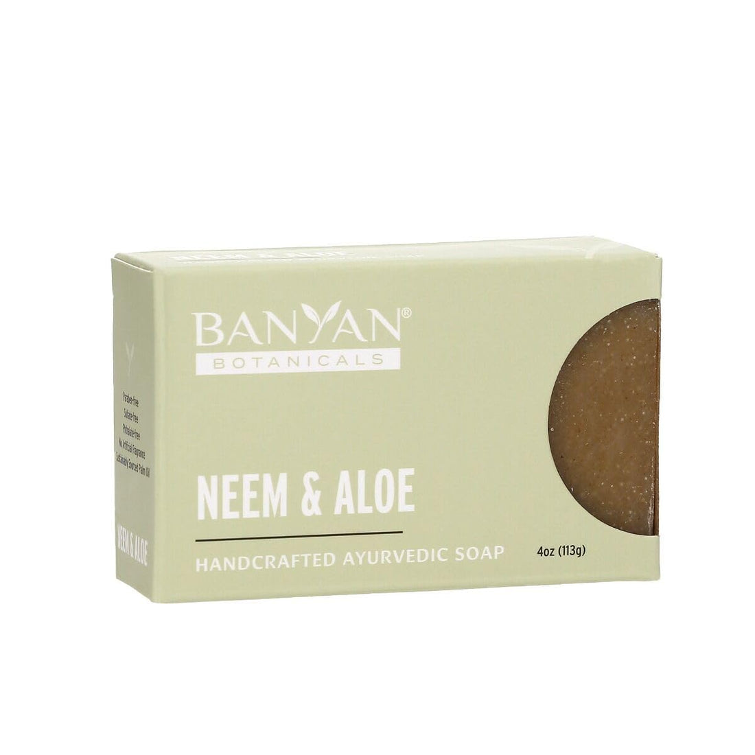 Banyan Botanicals Neem & Aloe Soap - Cooling and Soothing by Banyan Botanicals