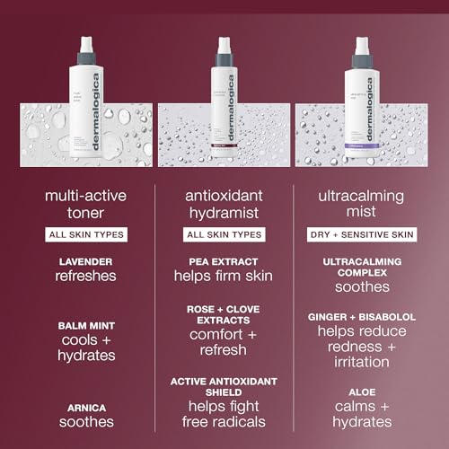 Dermalogica Antioxidant Hydramist Toner Anti-Aging Toner Spray for Face that helps Firm and Hydrate Skin - For Use Throughout the Day