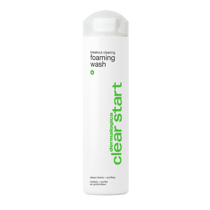 Dermalogica Clear Start Breakout Clearing Foaming Wash - Acne Face Wash with Salicylic Acid & Tea Tree Oil - 10 fl oz