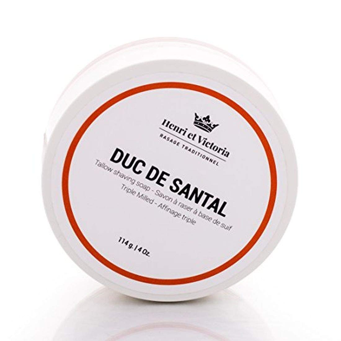 Henri et Victoria Tallow Shaving Soap (Duc de Santal)