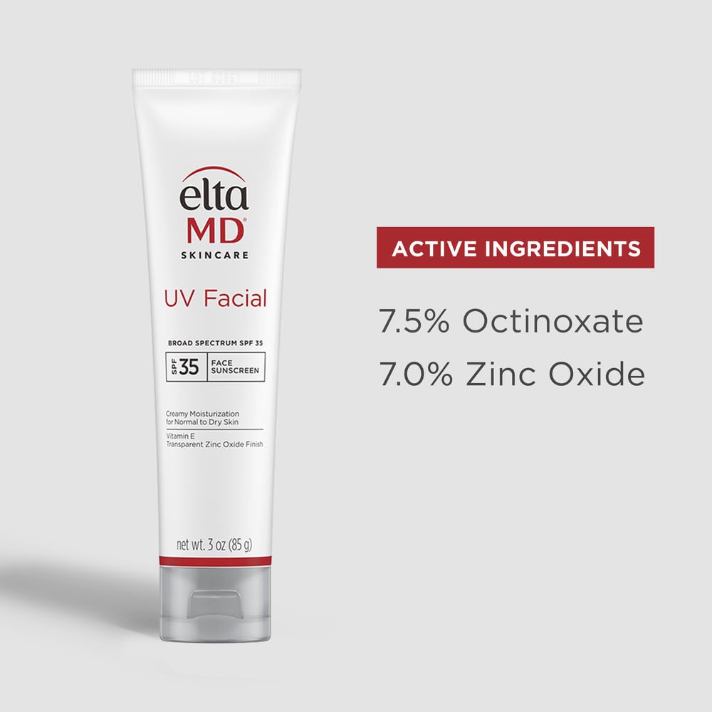 EltaMD UV Facial Broad-Spectrum SPF 30+ (3 oz Tube) by EltaMD