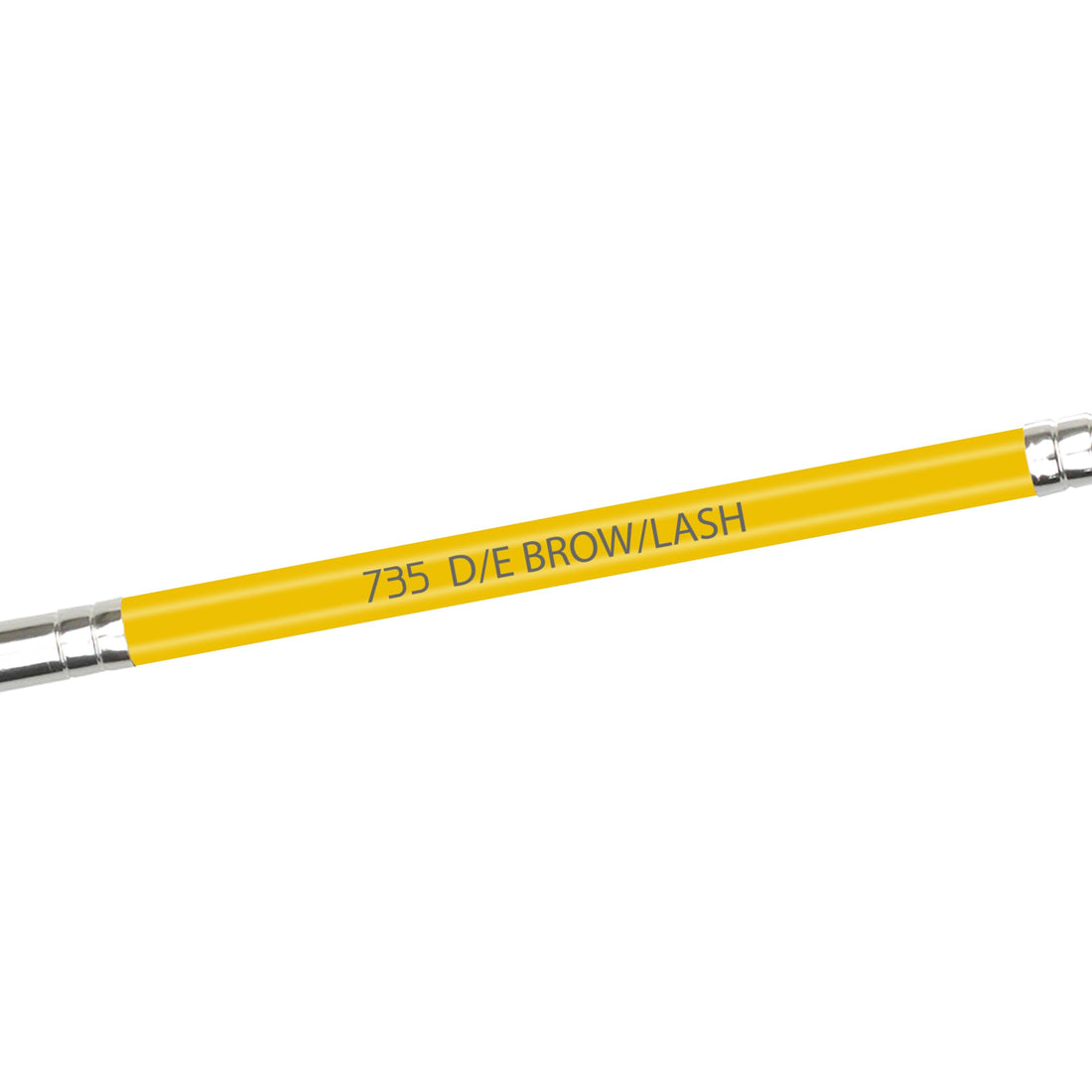 Bdellium Tools Studio Line Double End Brow and Lash Brush, Yellow