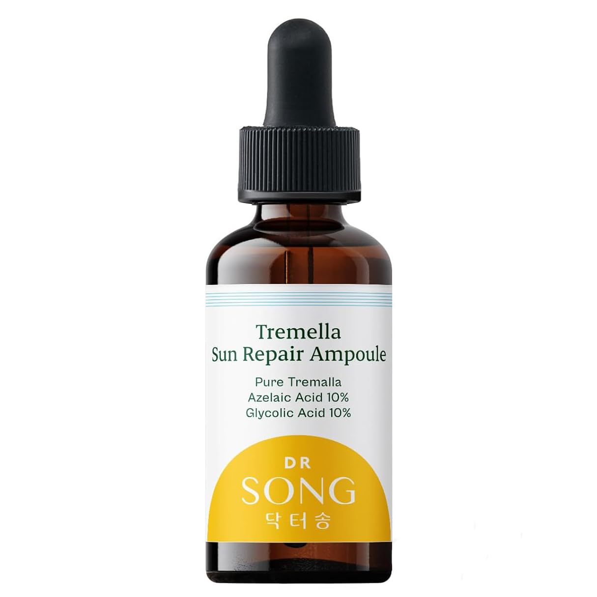 Dr. Song Tremella Sun Repair Ampoule - Exfoliating Serum with Azelaic Acid 10% and Glycolic Acid 10%