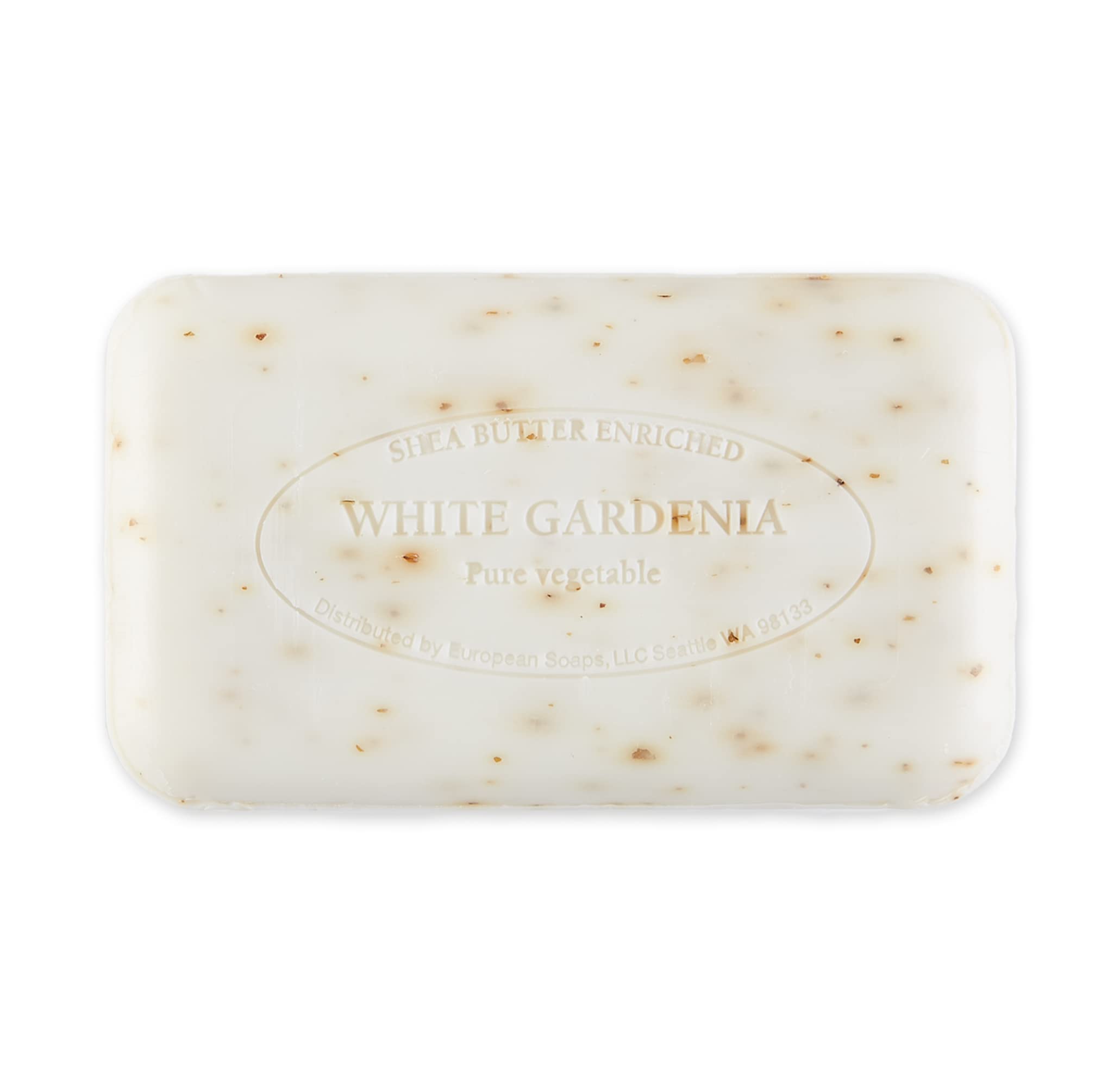 Pre de Provence Artisanal French Soap Bar Enriched with Shea Butter, White Gardenia, 150 Gram