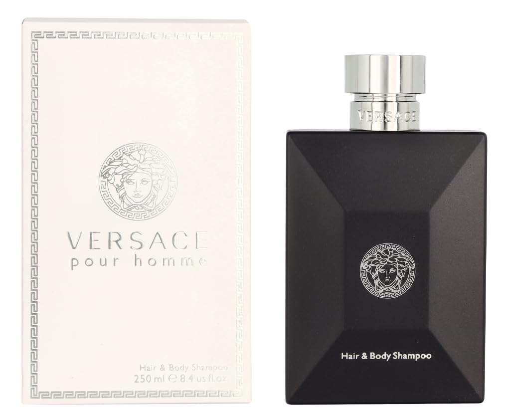 Versace Pour Homme for Men 8.4 oz Hair & Body Shampoo