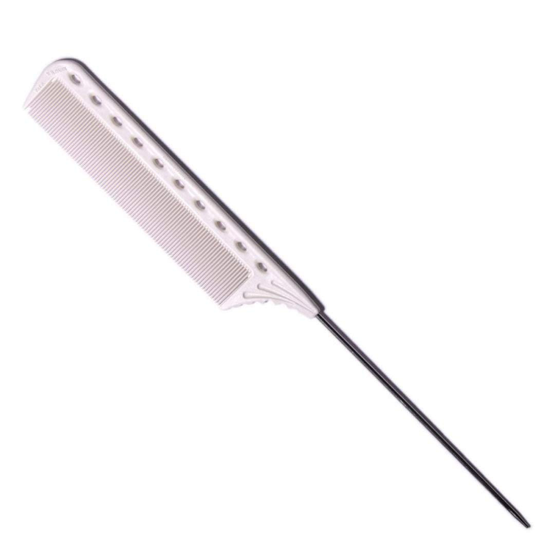 YS Extra Long Tail Comb 122 White from ProHairTools