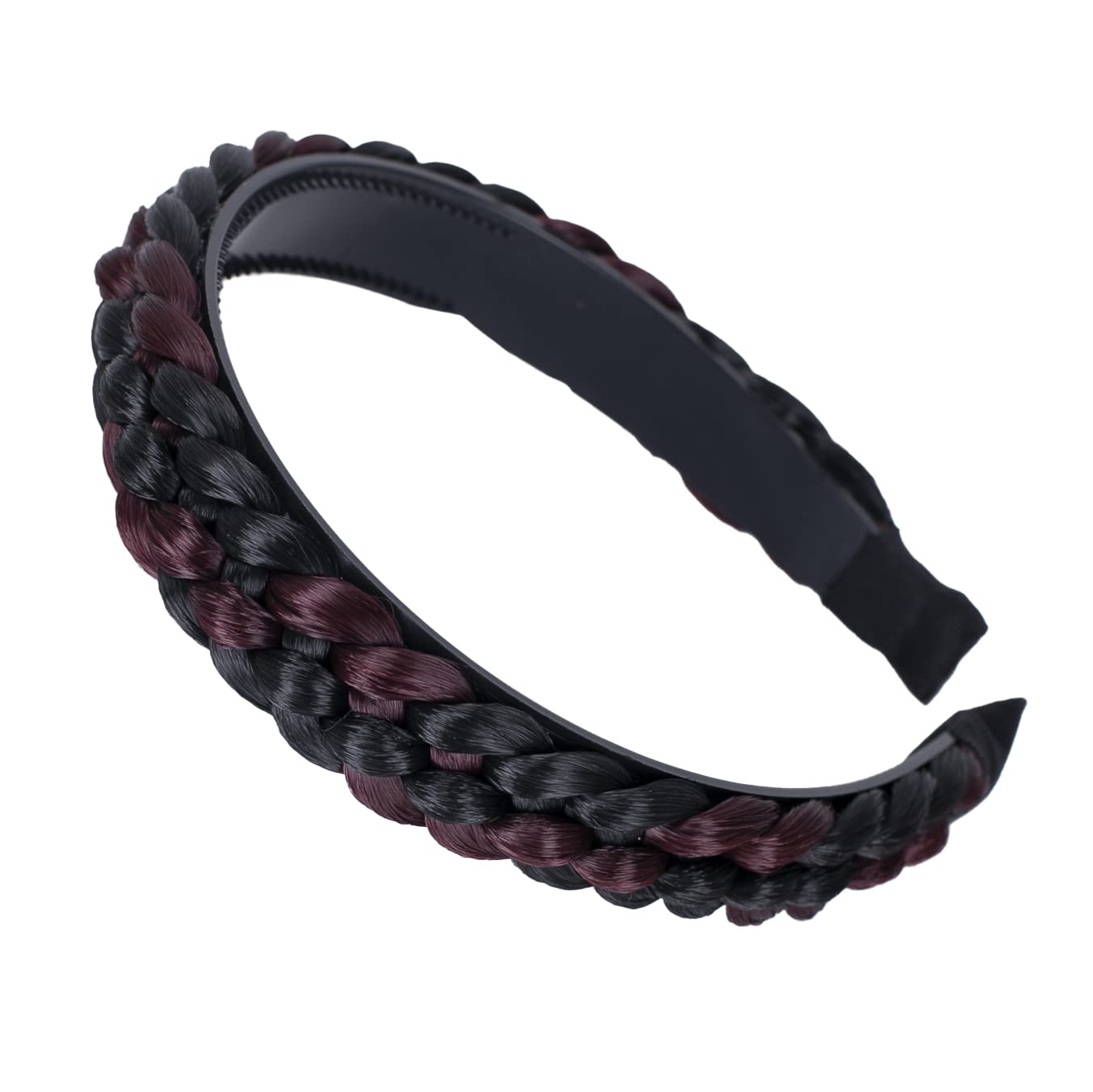 dark mix # 1BH99J HR7 : PRETTYSHOP Hair Band Plaited Braid Headband Hairpiece dark mix # 1BH99J HR7