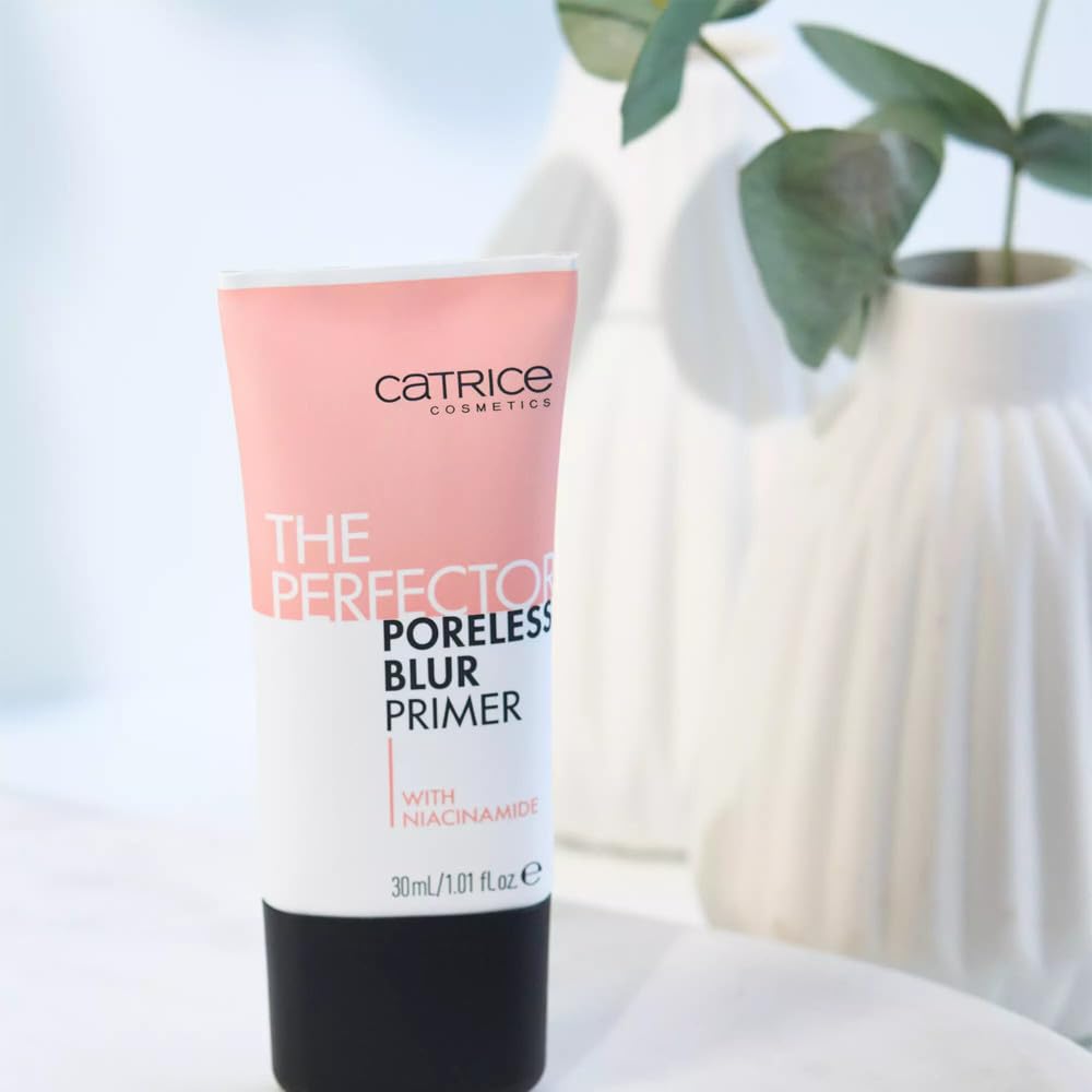 Catrice | The Perfector Poreless Blur Primer | Pore & Fine Line Refining Make Up Base with Niacinamide | Vegan & Cruelty Free | Made Without Gluten, Oil, Parabens, Phthalates, Microplastics & Alcohol.